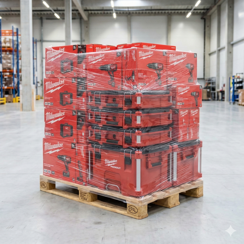 Milwaukee Verktygspall – Nya produkter (Oöppnade kartonger) - Objekt-ID 66/70862